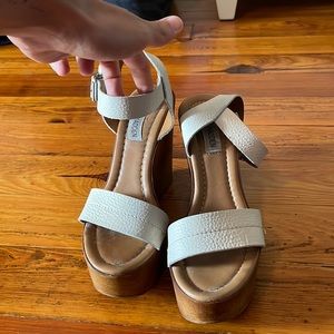 Steve Madden Wooden Wedges